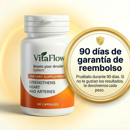 VitaFlow™ | Apoya tu circulación y siente tu cuerpo más liviano