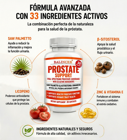 Apoyo Prostático Diario: cuida tu próstata y salud urinaria desde adentro